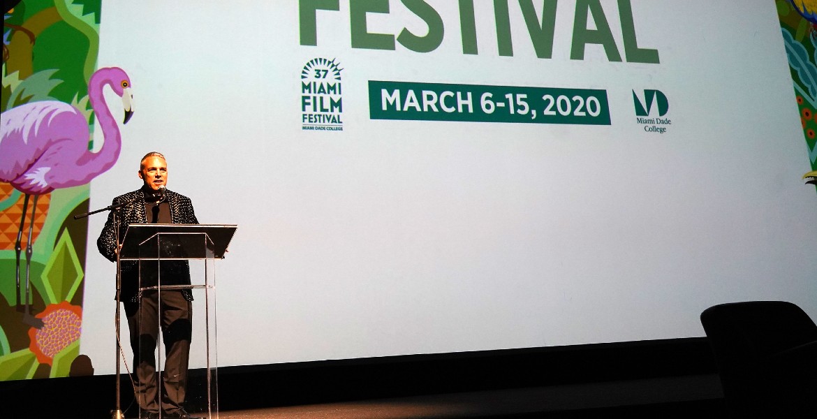 Jaie Laplante, director ejecutivo y director de programación del Festival de Cine de Miami
