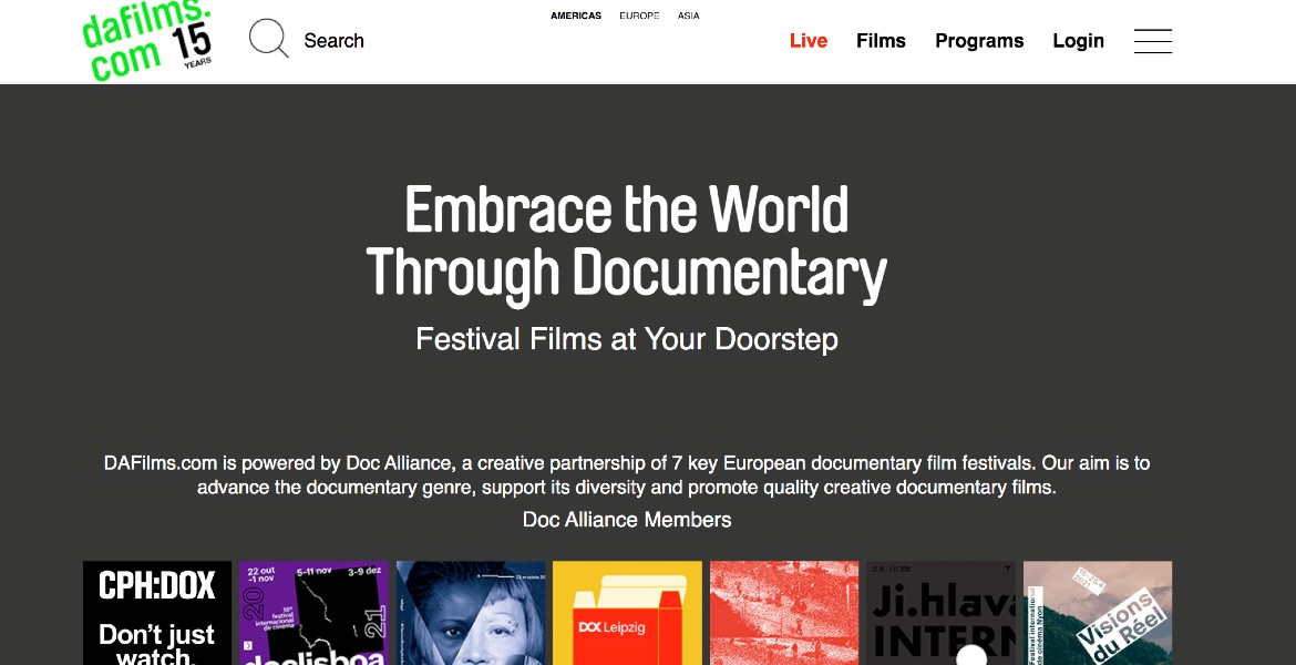 VOD: DA Films, cine documental autoral con espíritu de festival