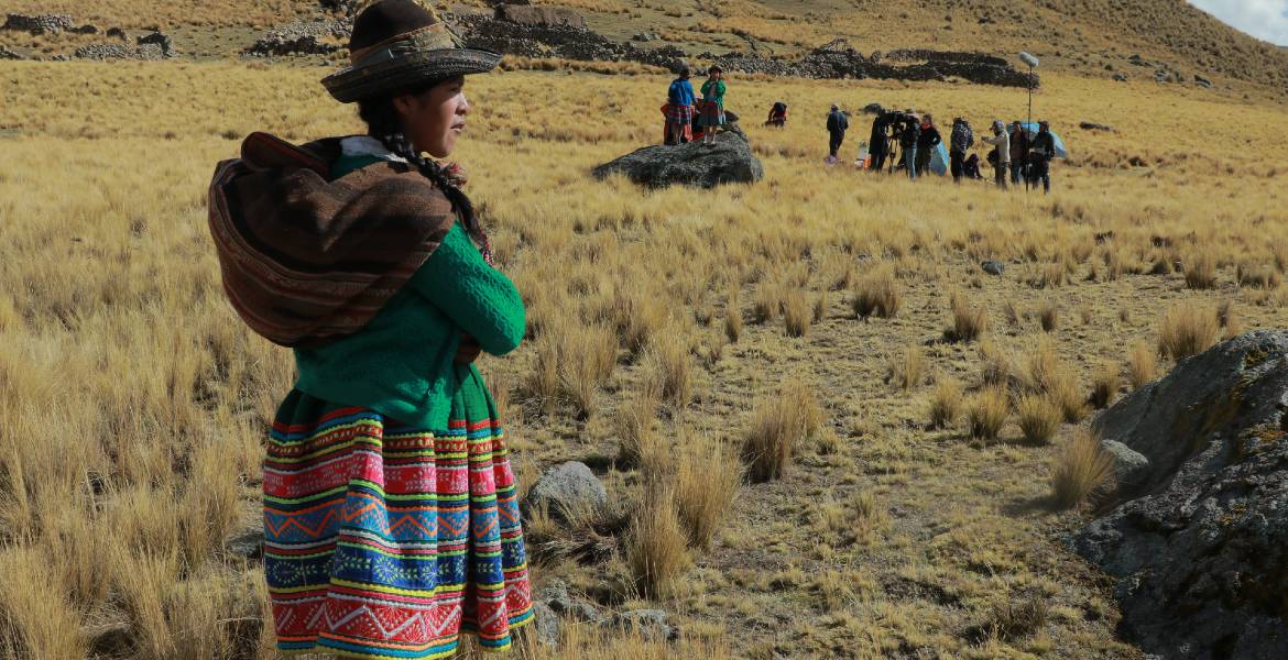 Rómulo Sulca Ricra, director de “Érase una vez en los Andes”